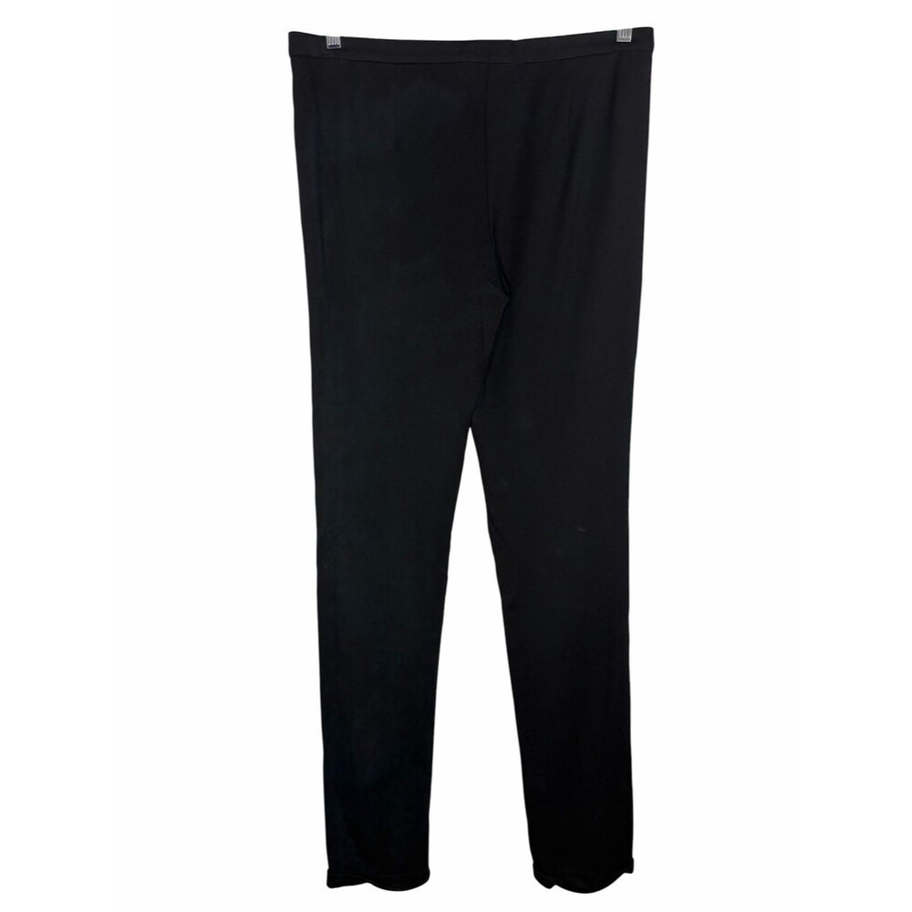 NWT Vintage Y2K Jil Sander Staight Leg Cuffed Knit Pants size 42/US8 Black Crop - Picture 4 of 10